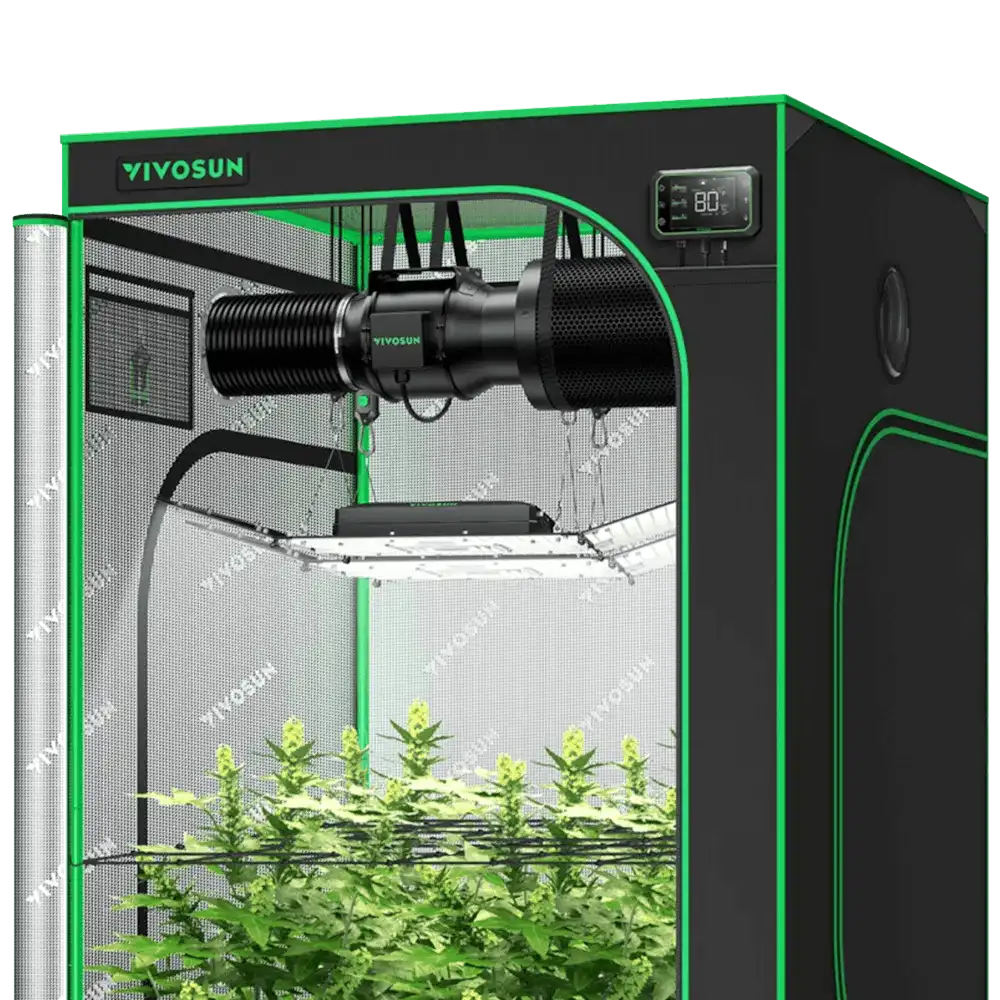 Smart Grow Zeltset GIY SGS 44 120 x 120 x 200 cm Komplettsystem 1